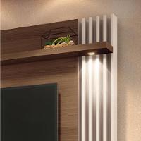 Home Suspenso Cosmo Castanho-off White Para Tv Até 55? - Hb Móveis Castanho-off White - 3