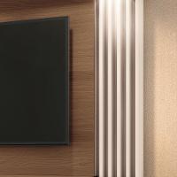 Home Suspenso Cosmo Castanho-off White Para Tv Até 55? - Hb Móveis Castanho-off White