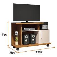 Rack Smart Cinamomo-off White Para Tv Até 26 - Hb Móveis Cinamomo-off White - 2