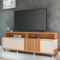 Rack Bancada Graci 1.8 Cinamomo-off White Para Tv Até 70? - Hb Móveis Cinamomo-off White - 2