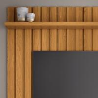 Rack Bancada Essenza Com Painel Link 1.6 Cinamomo-off White Para Tv Até 60? - Hb Móveis Cinamomo-off White - 3