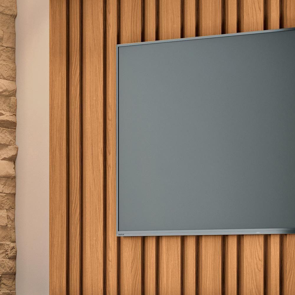 Estante Home Theater Titan Ripado Cinamomo-off White Para Tv Até 60? - Hb Móveis Cinamomo-off White - 3