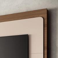 Estante Home Theater Quantum Off White-castanho Para Tv Até 70? - Hb Móveis Off White-castanho - 3