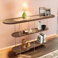 Aparador Sala De Estar Infinity Castanho - Hb Móveis Castanho - 2