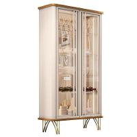 Sala De Jantar Com Cristaleira évora E Balcão Buffet Bevenuto Off White-cinamomo - Hb Móveis Off White-cinamomo - 2