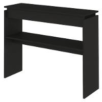 Buffet Aparador 1 Prateleira 100 Cm Preto Arly - 1