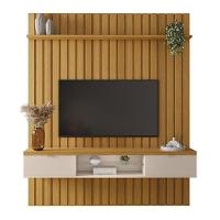 Painel Ripado You Illusion 1.8 Cinamomo-off White Para Tv Até 70? - Hb Móveis Cinamomo-off White - 1