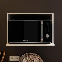 Armario Aereo Nicho Microondas 60 Cm Mdf Cz3319 Branco Tecno Mobili - 6