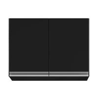 Armário De Cozinha Modulado De Canto 6 Peças Cp29 Balcão Com Tampo Preto - Lumil - 8