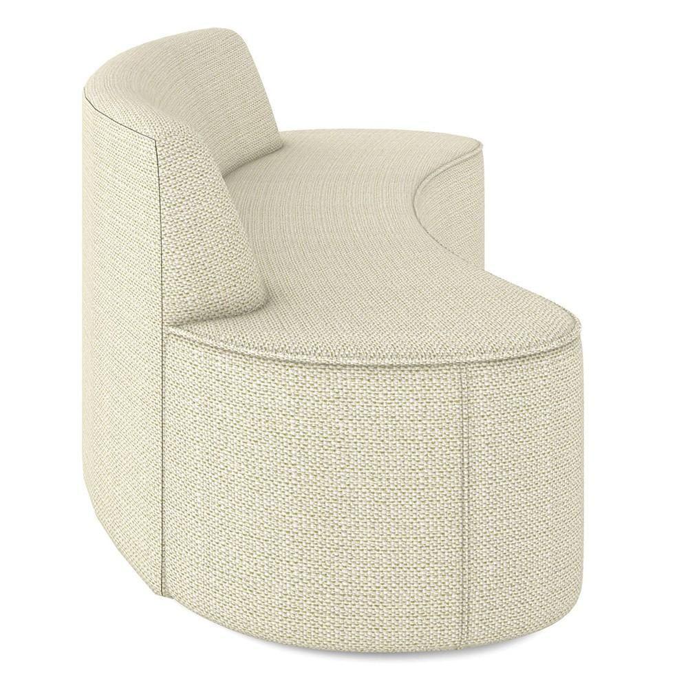 Sofá 4 Lugares Para Sala De Estar Living 230cm Koane D06 Linho Creme - Mpozenato - 5