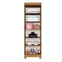 Armário Multiuso Roma 2 Portas 5 Prateleiras Com Chave Benetil Cinamomo - 3