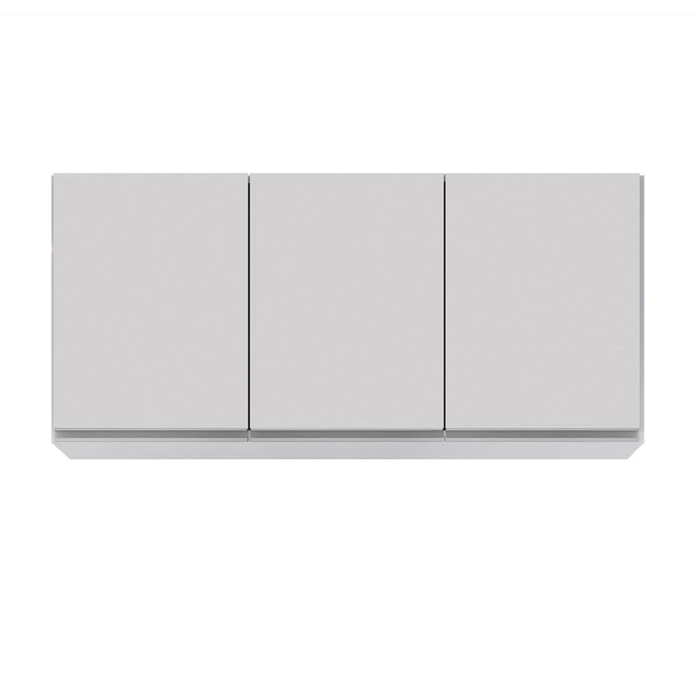 Armário De Cozinha Modulado De Canto 6 Peças Cp29 Balcão Com Tampo Branco - Lumil - 4