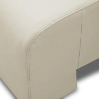 Sofá Retrátil Reclinável 3 Lugares 250cm Mare L08 Couro Off - Mpozenato - 10