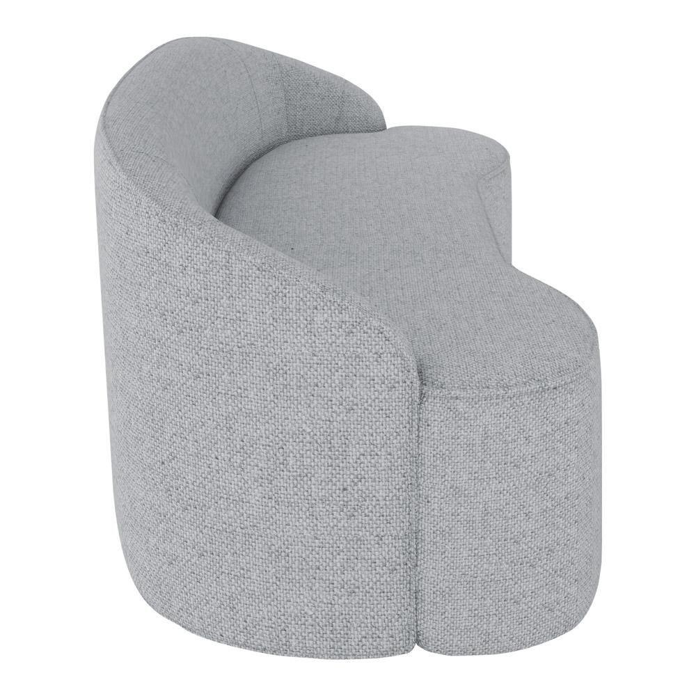 Sofá 4 Lugares Para Sala De Estar Living 230cm Theo D06 Linho Cinza Claro - Mpozenato - 5