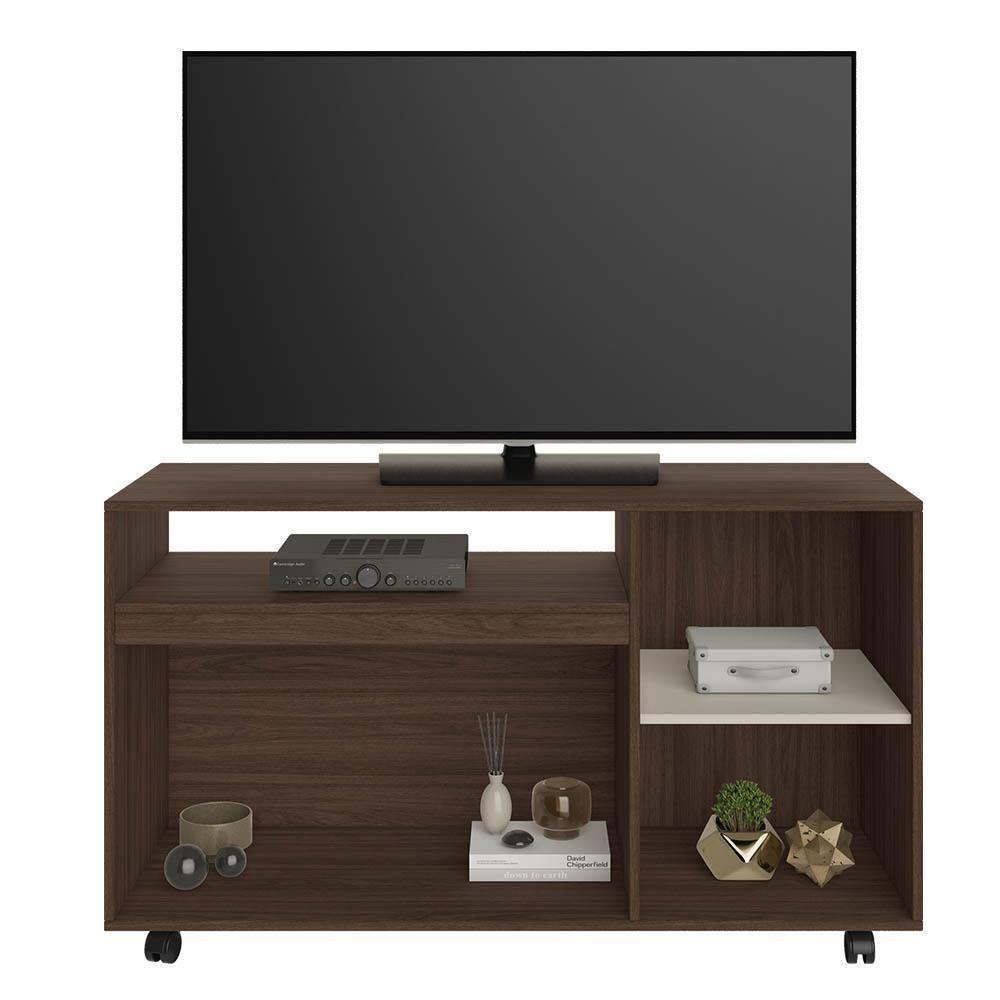Rack Seleto Para Tv Até 49 Polegadas Jcm Movelaria Café Off White - 2