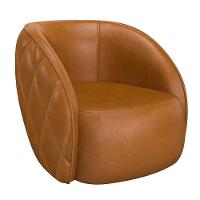 Sofá Decorativo 3 Lugares 288cm Com Almofadas E Poltrona Zion M22 Sintético Caramelo - Mpozenato - 6