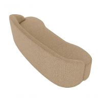 Sofá 5 Lugares Para Sala De Estar Living 300cm Theo D06 Linho Marfim - Mpozenato - 7