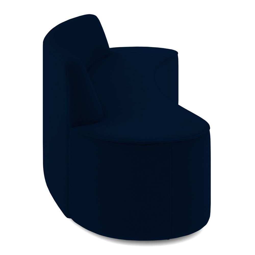 Sofá 3 Lugares Para Sala De Estar Living 210cm Koane D06 Veludo Royal - Mpozenato - 3