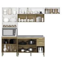 Armário De Cozinha 5 Peças Urban02 Balcão Com Pia 120cm K02 Freijó/supremo - Mpozenato - 3