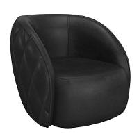 Sofá Decorativo 4 Lugares 318cm Com Almofadas E Poltrona Zion M22 Sintético Preto - Mpozenato - 6