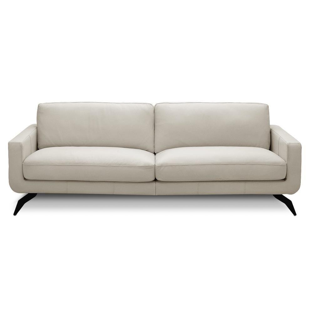 Sofá 4 Lugares Para Sala Living 270cm Vults L08 Couro Off - Mpozenato - 2