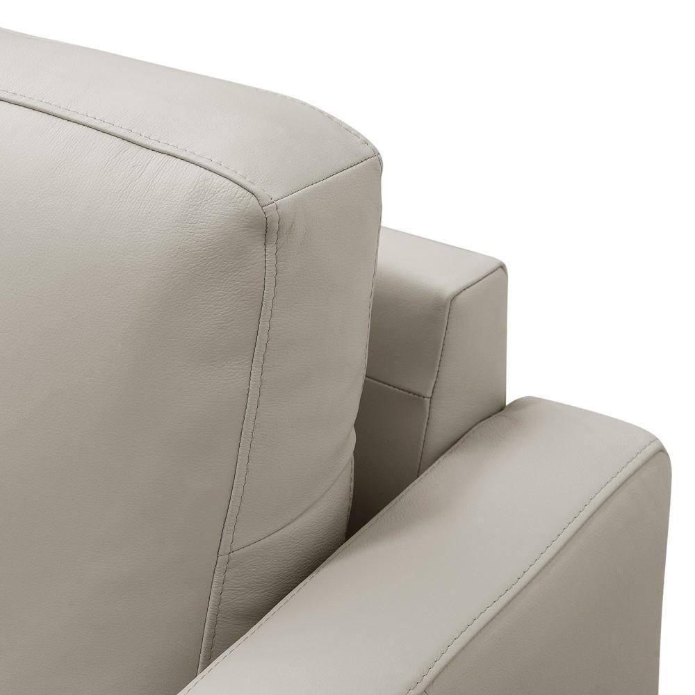 Sofá 4 Lugares Para Sala Living 270cm Vults L08 Couro Off - Mpozenato - 7