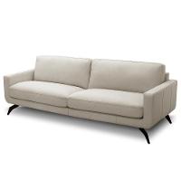 Sofá 4 Lugares Para Sala Living 270cm Vults L08 Couro Off - Mpozenato - 1