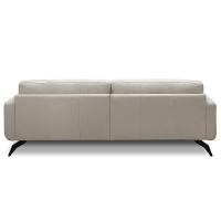 Sofá 4 Lugares Para Sala Living 270cm Vults L08 Couro Off - Mpozenato - 5
