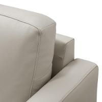 Sofá 4 Lugares Para Sala Living 270cm Vults L08 Couro Off - Mpozenato - 7