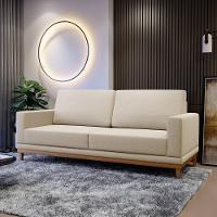 Sofá Living 145cm 2 Lugares Kayrós D05 Linho Bege - Mpozenato - 2