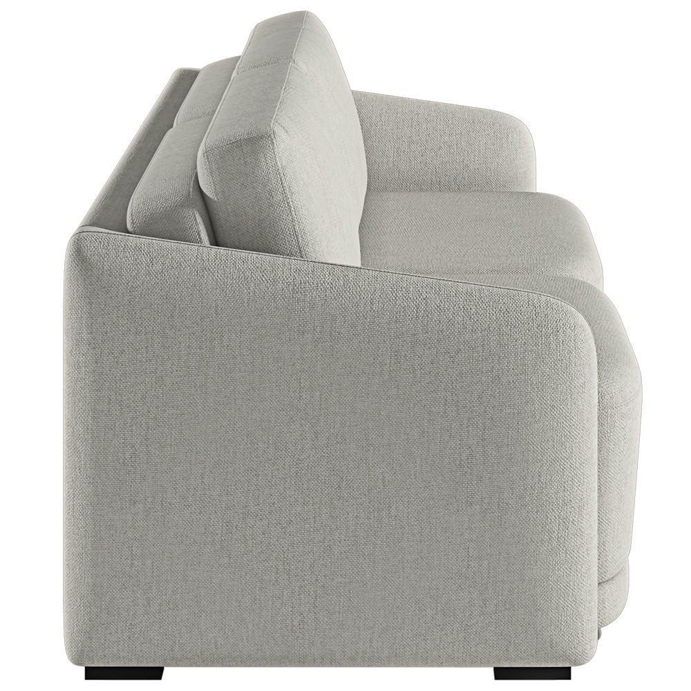 Sofá Cama Casal Para Sala 176cm Polska K04 Linho Cinza - Mpozenato - 7