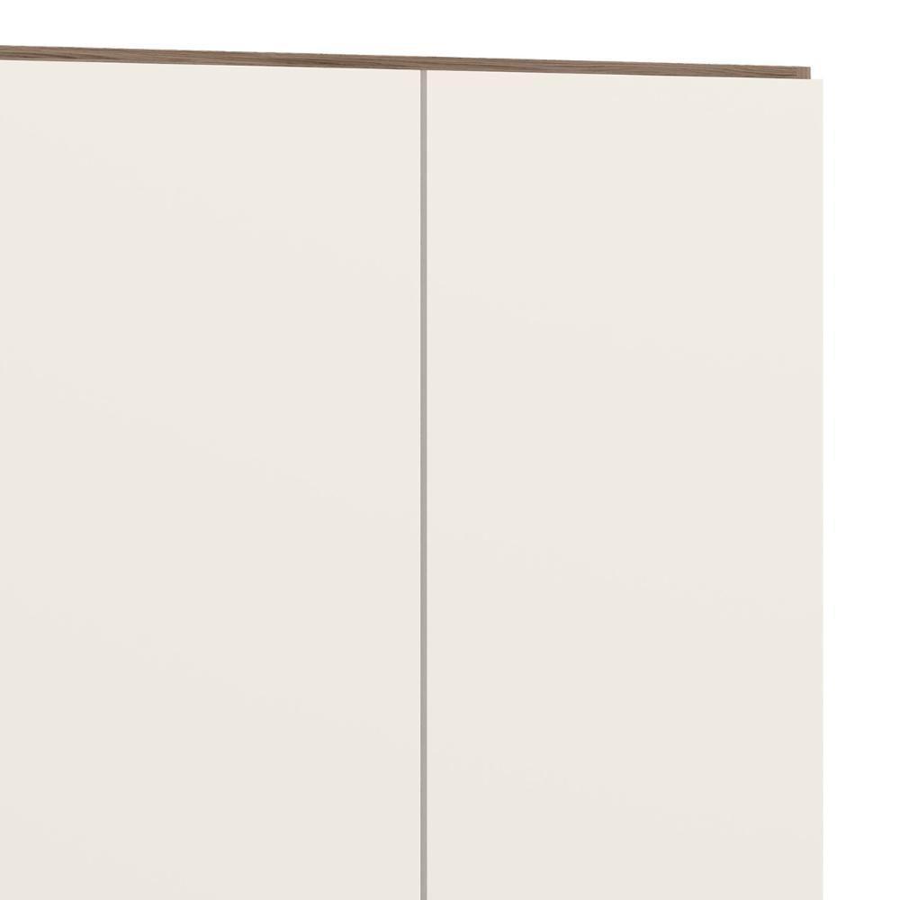 Armário De Cozinha Aéreo 120cm Maly N03 Carvalho/off White - Mpozenato - 5