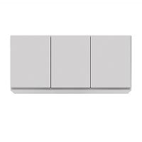 Armário De Cozinha Modulado De Canto 6 Peças Cp30 Com Pia Inox Branco - Lumil - 10