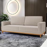 Sofá Living 160cm 2 Lugares Kayrós D05 Boucle Bege - Mpozenato - 6