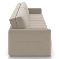 Sofá Cama Casal Retrátil 2 Lugares 192cm Atlas M22 Suede Bege - Mpozenato - 8