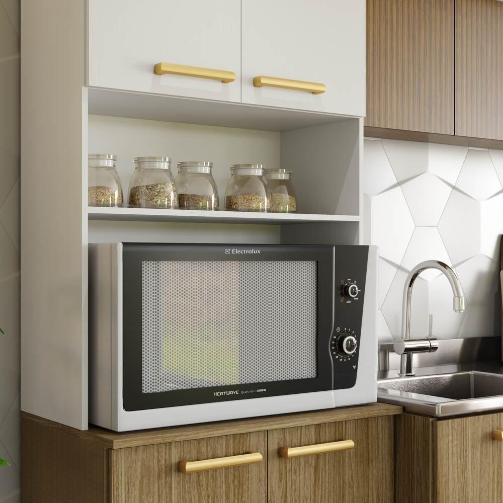 Armário De Cozinha 5 Peças Urban03 Balcão Com Tampo 120cm K02 Freijó/supremo - Mpozenato - 6