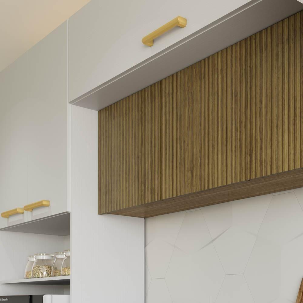 Armário De Cozinha 5 Peças Urban03 Balcão Com Tampo 120cm K02 Freijó/supremo - Mpozenato - 8