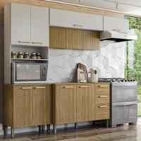 Armário De Cozinha 5 Peças Urban03 Balcão Com Tampo 120cm K02 Freijó/supremo - Mpozenato - 2
