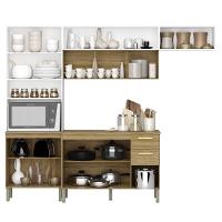 Armário De Cozinha 5 Peças Urban03 Balcão Com Tampo 120cm K02 Freijó/supremo - Mpozenato - 3