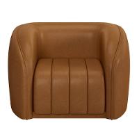 Sofá Decorativo 3 Lugares 292cm E Poltrona Meris M22 Sintético Caramelo - Mpozenato - 2