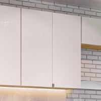 Armário De Cozinha Aéreo 80cm 2 Portas Minsk Z06 Freijó/soft - Mpozenato