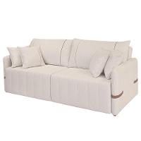 Sofá Cama Retrátil 160cm Essence D05 Linho Cru/camel - Mpozenato - 1