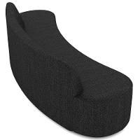 Sofá 2 Lugares Para Sala De Estar Living 150cm Koane D06 Linho Preto - Mpozenato - 6