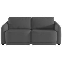 Sofá Cama Casal Para Sala 176cm Polska K04 Linho Cinza Escuro - Mpozenato - 10