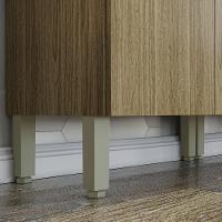 Armário De Cozinha 5 Peças Urban04 Balcão Sem Tampo 120cm Z06 Freijó/vanilla - Mpozenato - 7