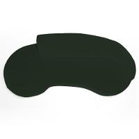 Sofá Living 4 Lugares 280cm Braço Direito Mozart D06 Veludo Verde - Mpozenato - 8