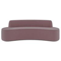 Sofá 3 Lugares Para Sala De Estar Living 210cm Koane D06 Veludo Rosa - Mpozenato - 6