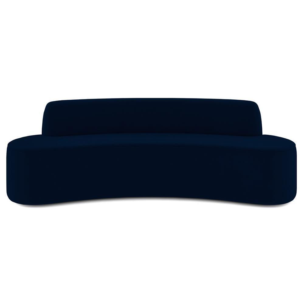 Sofá 4 Lugares Para Sala De Estar Living 260cm Koane D06 Veludo Royal - Mpozenato - 6