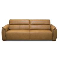 Sofá Retrátil 4 Lugares Sala 280cm Laurie L08 Couro Camel - Mpozenato - 8