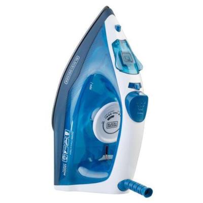 Ferro a Vapor Black + Decker FX2150-BR Base Antiaderente Branco e Azul 18g-min 220V
